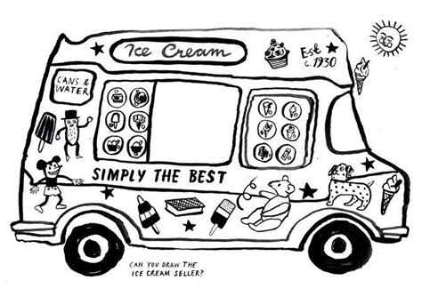 food truck coloring pages printable jesyscioblin