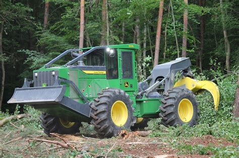 tracteur forestier john deer