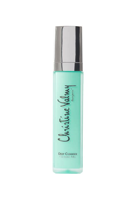deep cleanser cleansing milk and makeup remover by christine valmy