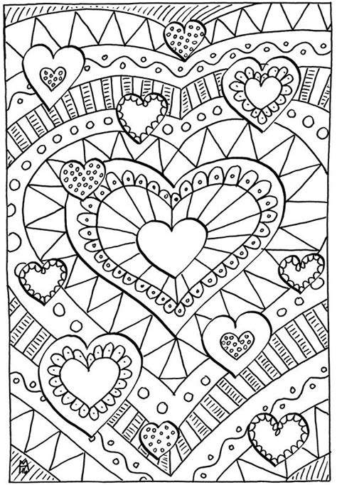 printable valentines coloring pages  sweet