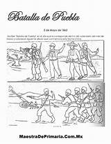 Batalla Puebla Ejercicio sketch template
