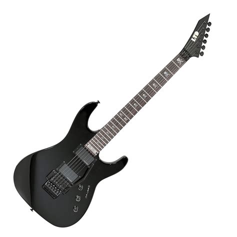 esp  kh  kirk hammett signature electric guitar black  gearmusiccom