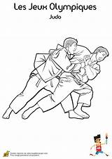 Judo Jiu Jitsu Colorier Ausmalen Ausmalbilder Aikido Marcial sketch template