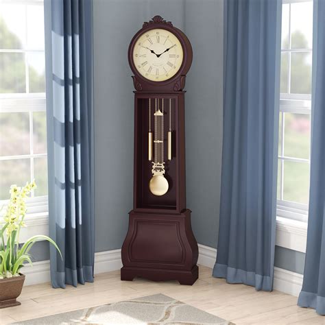 alcott hill  grandfather clock reviews wayfair canada