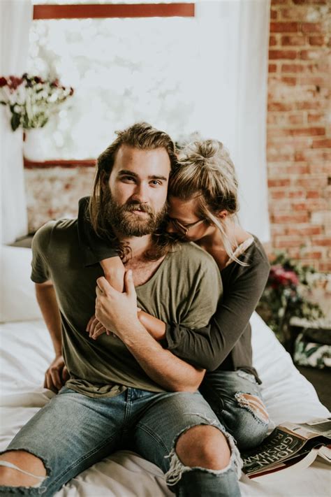 Cozy Engagement Photo Shoot In A Loft Popsugar Love And Sex Photo 18