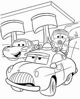 Coloring Cars Color Print Sheriff Kids Car Characters sketch template