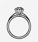 Ring Diamond Wedding Engagement Clip Clipart Save Coloring sketch template