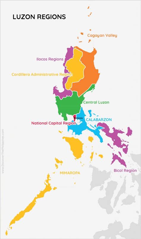 Major Island Divisions Luzon Island Group Discover The