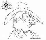 Coloring Pages Tunes Looney Nasty Canasta Kids Printable sketch template