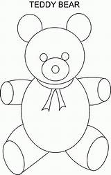 Coloring Teddy Bear Pages Printable Colouring Bears Templates Kids Results Search Popular Coloringhome Pdf Print sketch template