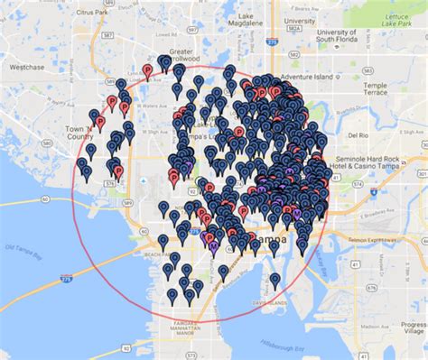 florida sex offender and predator database interactive map