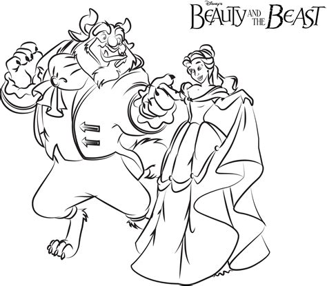 ballroom dance beauty   beast coloring pages disney movies list