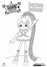 Coloring Betty Spaghetty Pages Books Spaghetti Drawings sketch template