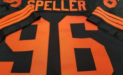chicago bears custom football jersey  namenumber sewn  size color ebay