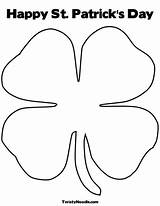 Clover Saint Patricks Worksheets Tipjunkie Shamrock Dltk Cliparts Parade Wishes Sheets Traditional Kid Sant sketch template