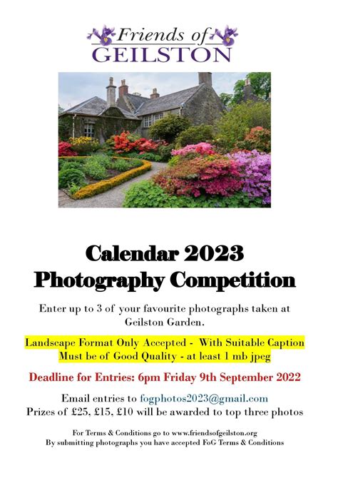 calendar competition