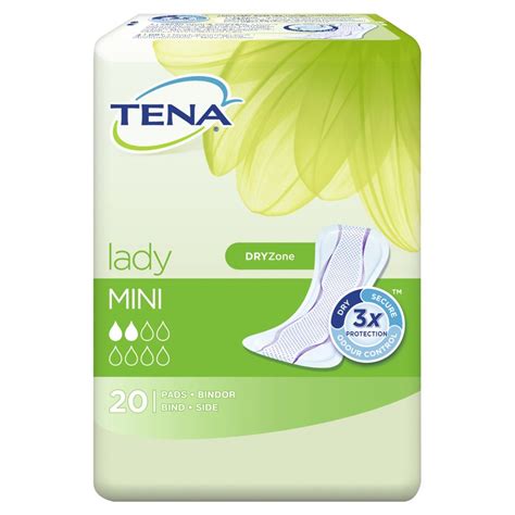 tena lady mini pads  natures  pharmacy