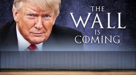 Donald Trump Tweets Got Inspired Poster ‘the Wall Is Coming Netizens