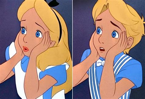 Alice Gender Bent Disney Characters Popsugar Love And Sex Photo 31