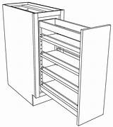 Drawing Cabinet Pantry Kitchen Getdrawings Filing sketch template