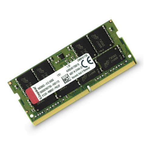 Kingston Valueram 16gb 2400mhz Ddr4 Sodimm Laptop Kvr24s17d816