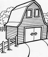 Barn Coloring Pages Complicated Drawing Old Easy Farm Printable Cartoon Adults Color Getdrawings Drawings Getcolorings sketch template