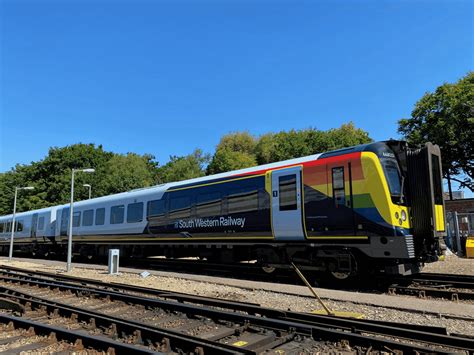 south western railway launch class  trainbow  pride month
