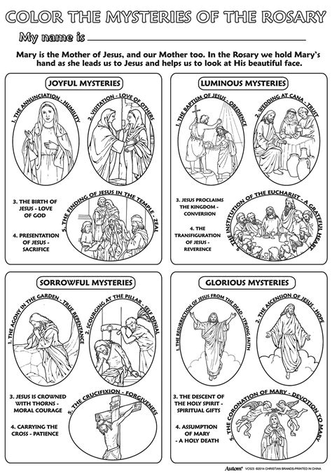 printable rosary coloring pages   goodimgco