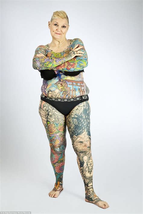 Самый татуированный пенсионер epic tattoo guinness world records