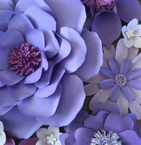 purple paper flower  atcraftpocalypse paper flowers arch flowers flowers