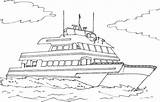 Bateau Navire Coloriages Colorier Excellent sketch template