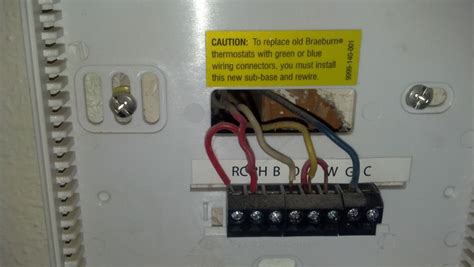wiring diagram  honeywell rth