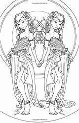 Selina Elves Fenech Mystical sketch template