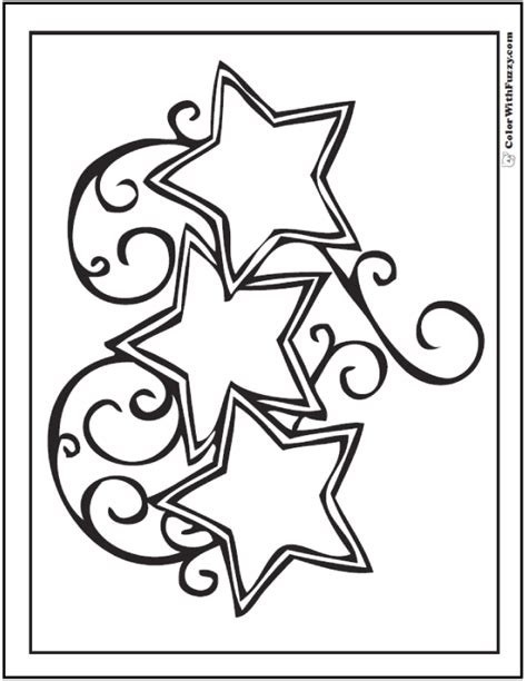 star coloring images ceplok colors