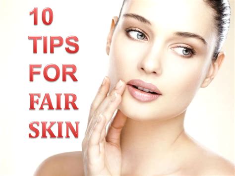 fair skin naturally  permanently  home  tips