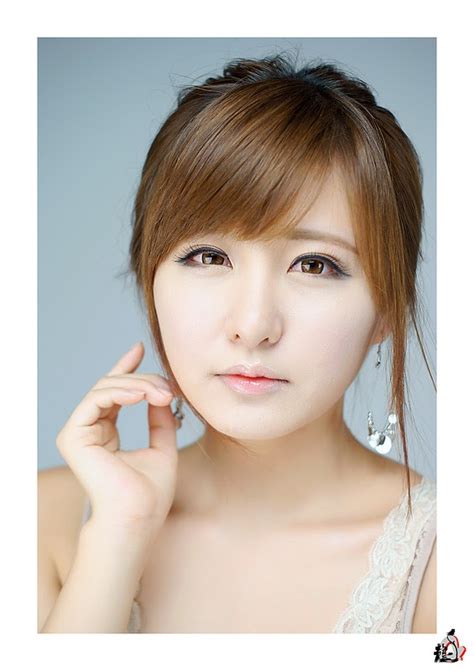 Ryu Ji Hye Sexy In Almond Mini Dress Korean Models