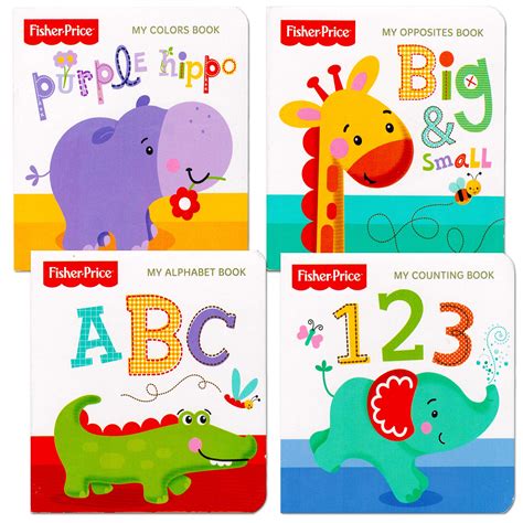 buy fisher price   books set   baby toddler board books abc book colors book