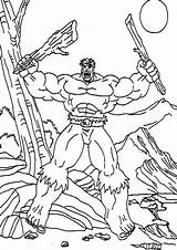 Hulk Coloring Tulamama sketch template