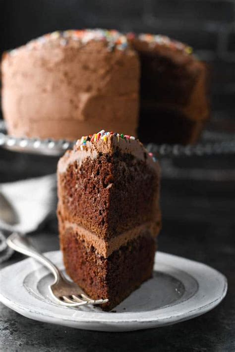 favorite homemade chocolate cake  seasoned mom