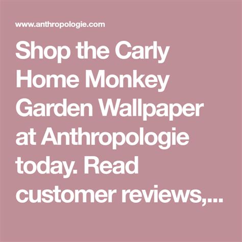 carly home monkey garden wallpaper power room wallpaper carly