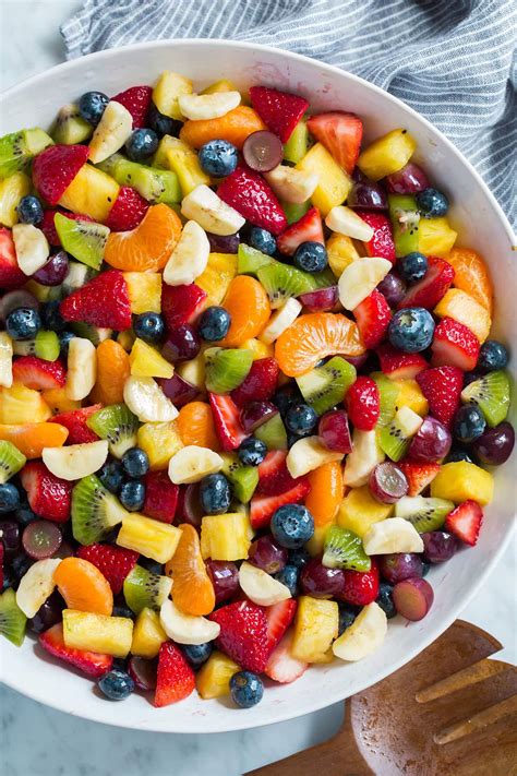 fruit salad recipe  honey lime dressing cooking classy