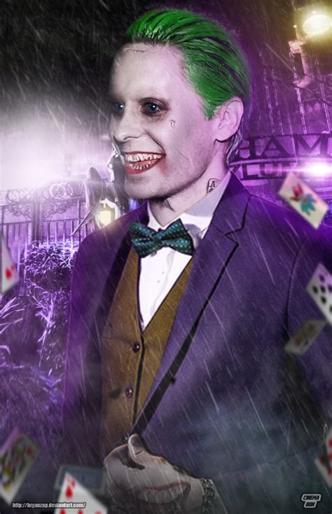 Jared Leto Joker Edit By Bryanzap On Deviantart