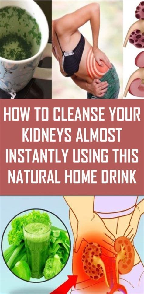 cleanse  kidneys  instantly   natural drink remedy