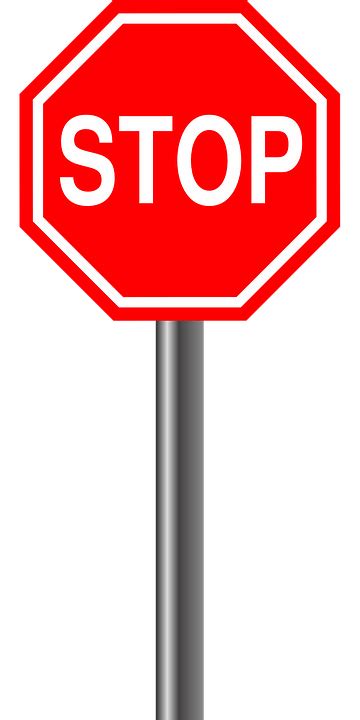 stop alloy sign road free vector graphic on pixabay