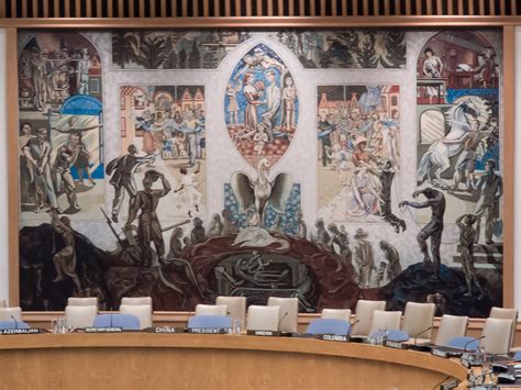 security council chamber mural  mural  painted  flickr