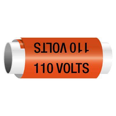 volts snap  electrical markers seton