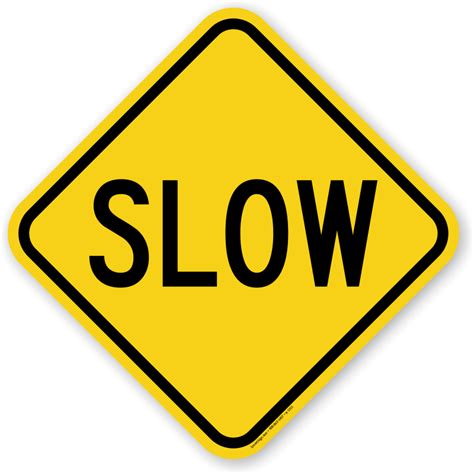 slow sign sku