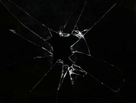 Brokenglass0015 Free Background Texture Glass Broken Black White