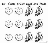 Eggs Ham Green Coloring Seuss Dr Pages Printable Six Hams Bettercoloring Color Print Funny Kids sketch template