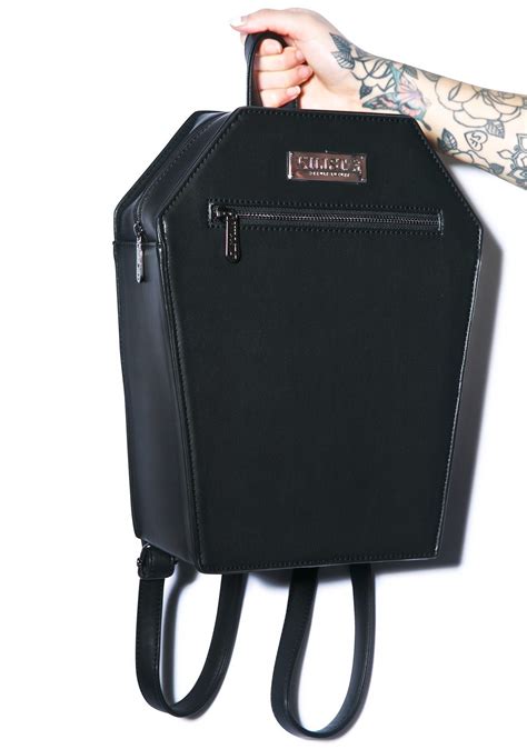 kill star coffin backpack bags bag accessories killstar